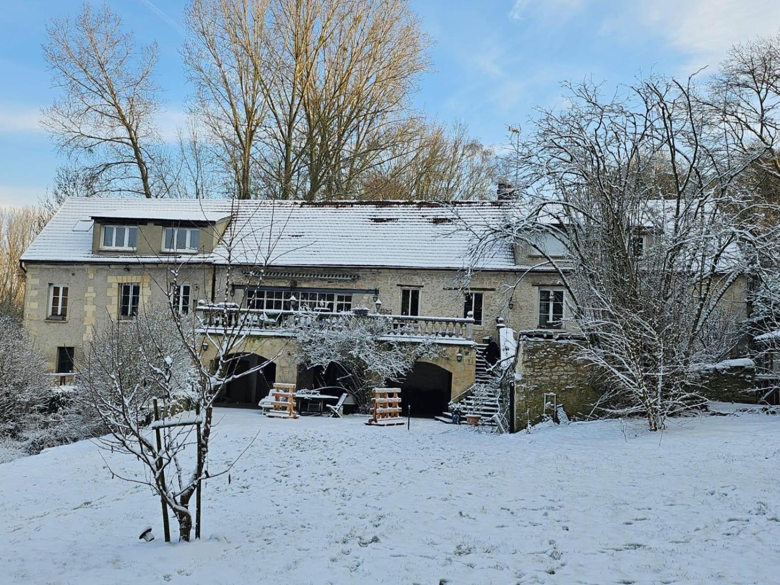 Le Vieux Moulin Chamant Senlis 60300 Apartment Exterior foto